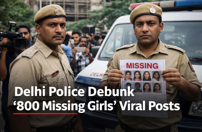 Delhi Police Debunk ‘800 Missing Girls’ Viral Posts